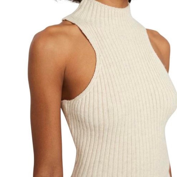 Danielle Guizio Pelle Rib Knit Mini Dress - Picture 3 of 13